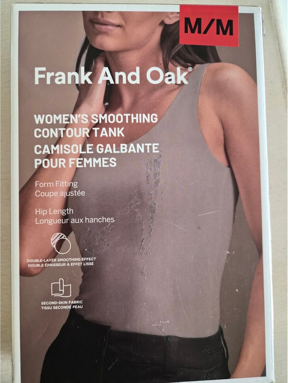 Frank And Oak Women's Smoothing Contour Tank M/M 0286